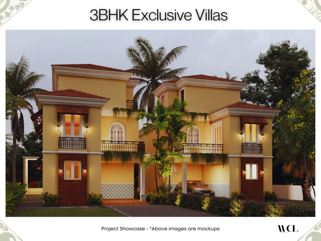 Independent Row Villas For Sale in Colva
