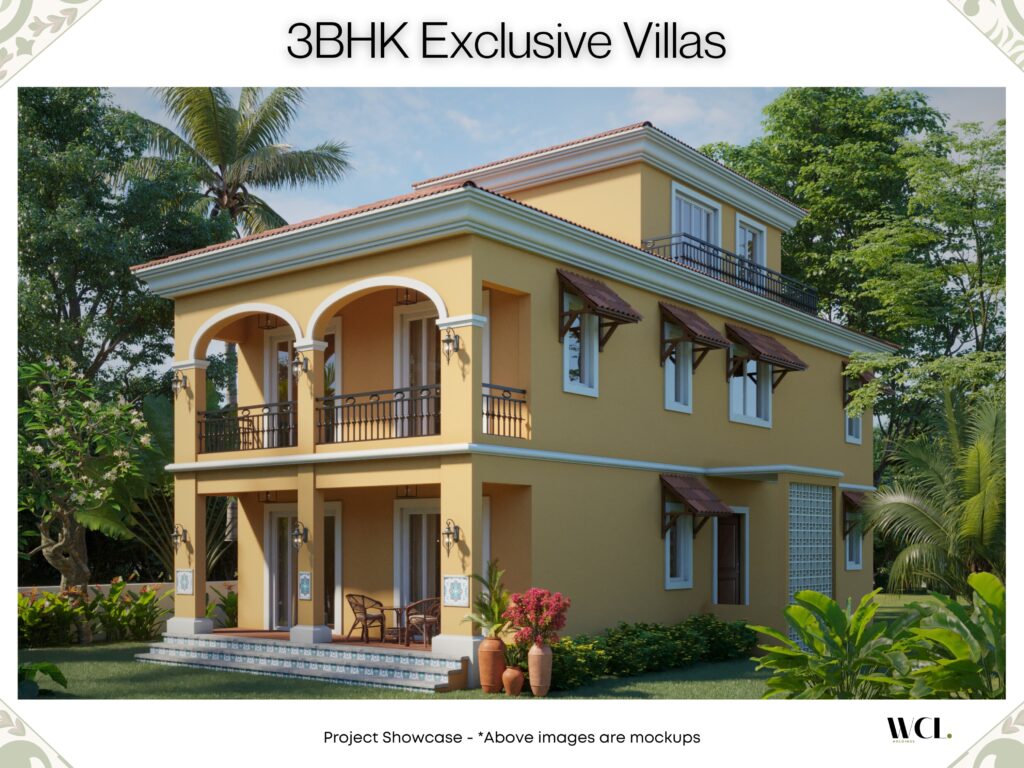 Independent Row Villa for sale in Colva South Goa